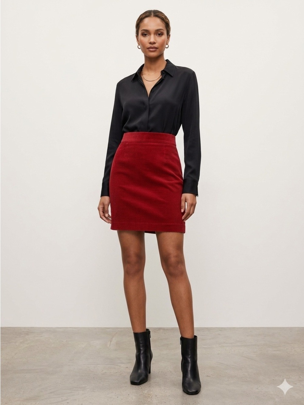 51. Yves Saint Laurent Rive Gauche Pencil Skirt-6